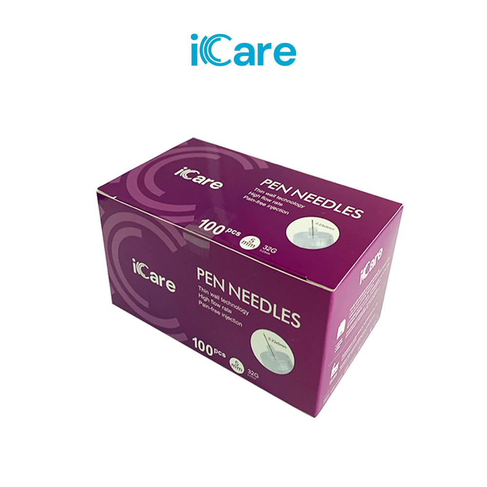 [KKM Approved] Insulin Pen Needles 100pcs 4mm 32G / 5mm / 6mm